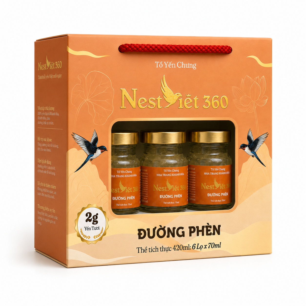 Xách 6 Hũ Yến Đường Phèn 2g | Nest Việt 360 - Ảnh 9