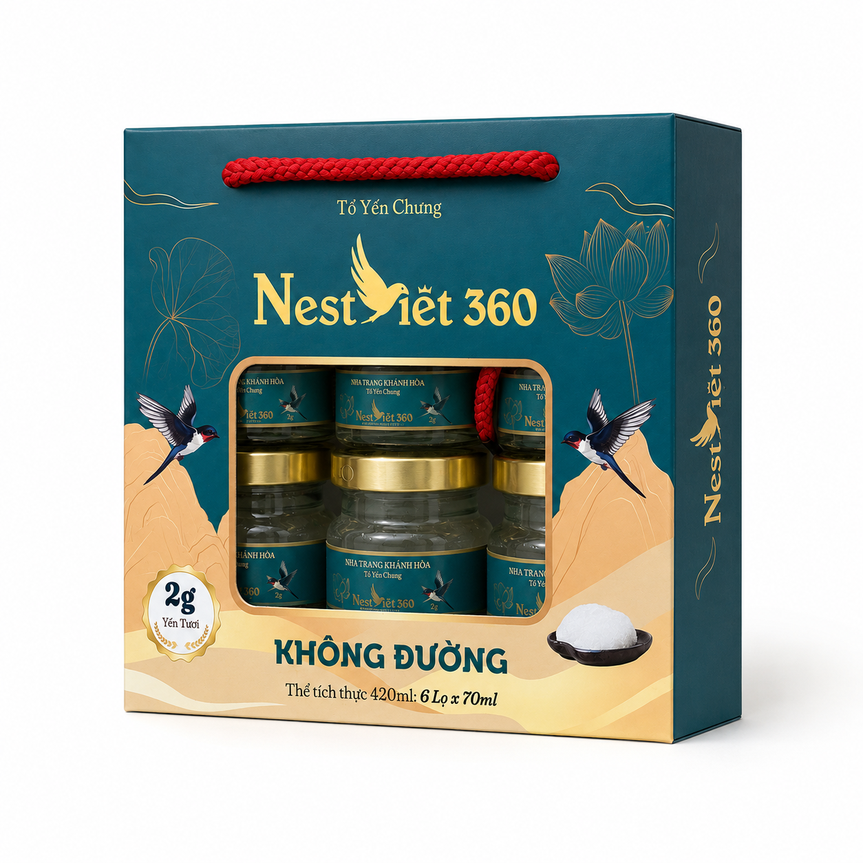 Xách 6 Hũ Yến Không Đường 2g | Nest Việt 360 - Ảnh 9