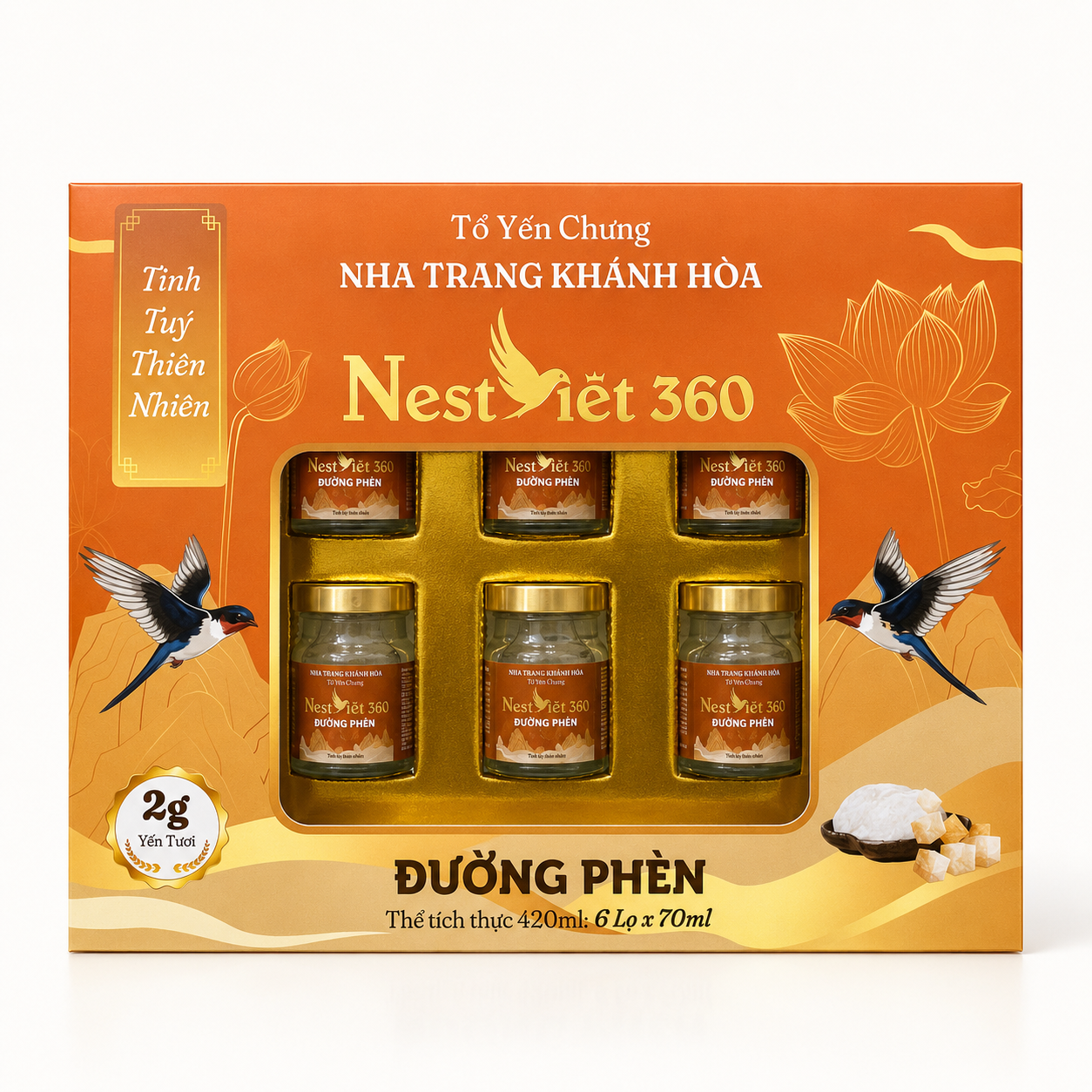 Hộp Quà Yến Đường Phèn 2g | Nest Việt 360 - Ảnh 3