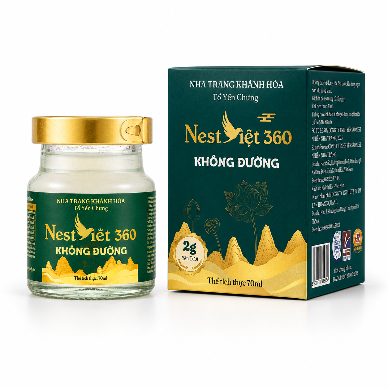 Yến Sào Không Đường 2g Hũ Lẻ 70ml | Nest Việt 360 - Ảnh 5
