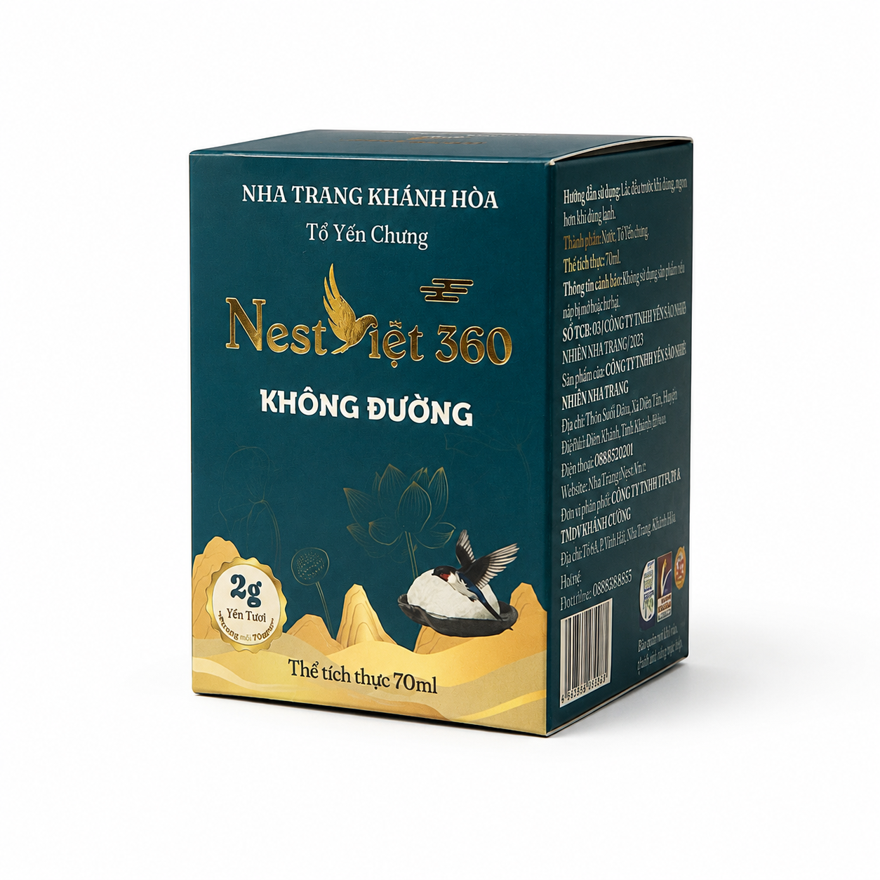 Hộp Quà Yến Không Đường 2g | Nest Việt 360 - Ảnh 7