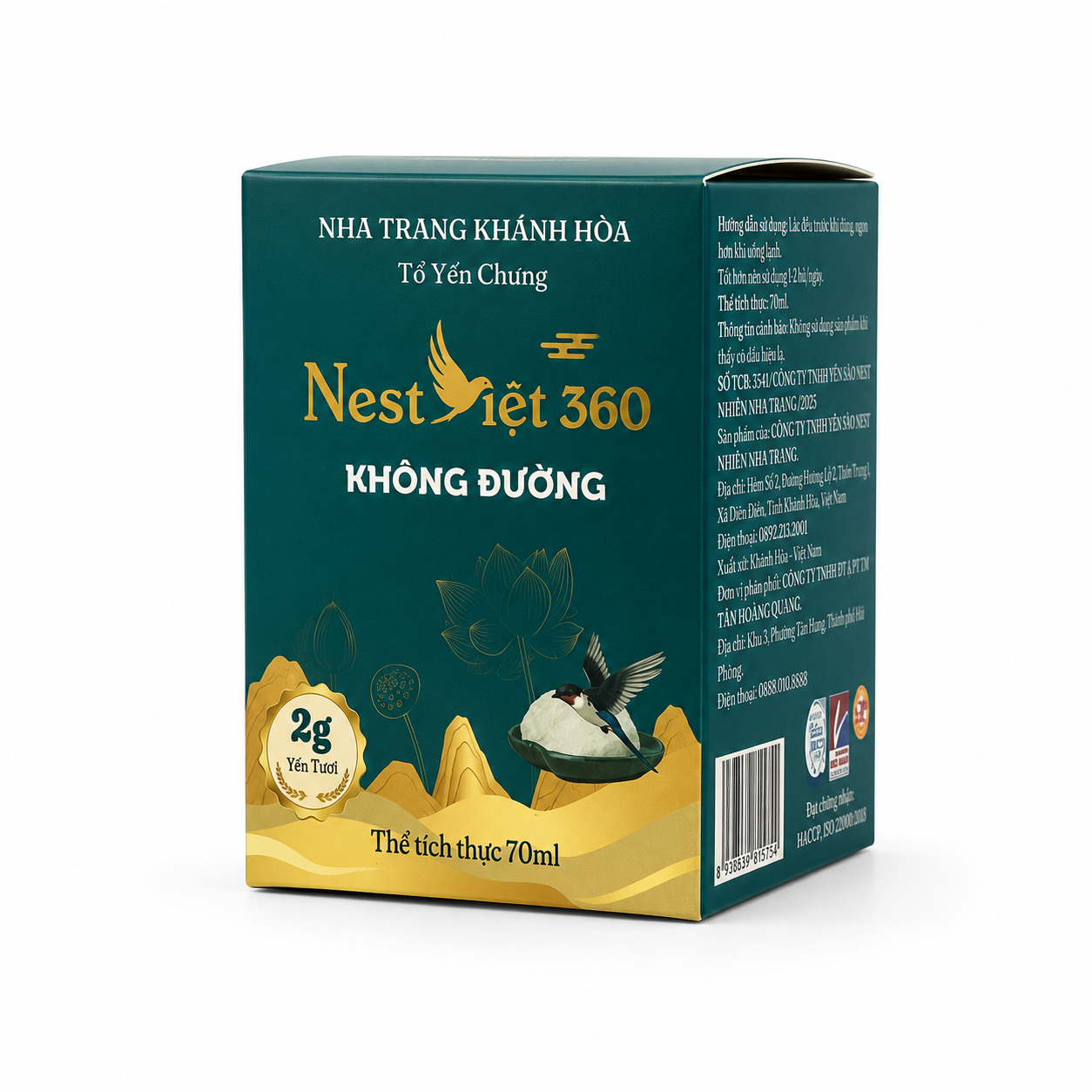 Yến Sào Không Đường 2g Hũ Lẻ 70ml | Nest Việt 360 - Ảnh 4