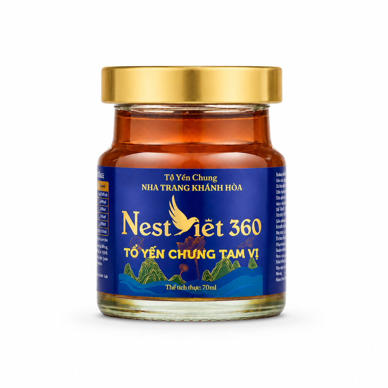 Yến Sào Tam Vị 2g Hũ Lẻ 70ml | Nest Việt 360